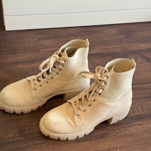 Steve madden sueden combat boot